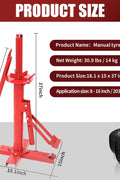 PowerLift Manual Tire Changer Base – Portable Tire Mounting & Removal Tool | K9153 - Manual Tire Changer with | Sold by Uncle Wiener's Wholesale