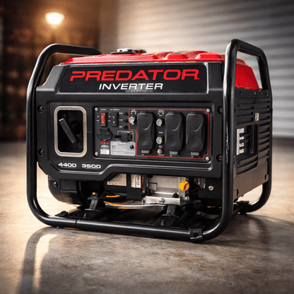 Predator 4400W Inverter Generator with CO Secure Technology – 3500W Running, RV Ready - with | Sold by Uncle Wiener's Wholesale