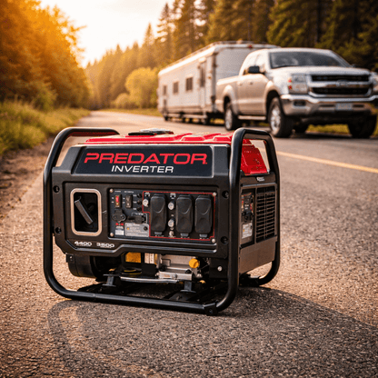Predator 4400W Inverter Generator with CO Secure Technology – 3500W Running, RV Ready - with | Sold by Uncle Wiener's Wholesale