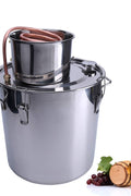 “8 Gallon Stainless Steel Alcohol Distiller Front View”

“3-Pot Thumper Distilling System for Alcohol or Oils”

“Premium Steel Water & Alcohol Distiller Kit”

“Home Use Stainless Steel Distiller 5.3 Gallon Size”