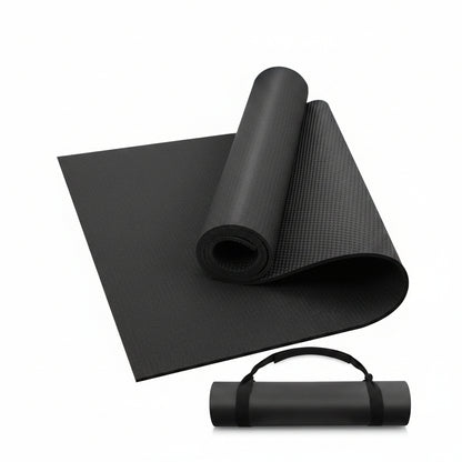 Premium XL Non - Slip Exercise Mat – 7mm Thick Home Gym Flooring (4x6, 6x8, 6x12 FT) - with 4x6 ft | Sold by Uncle Wiener's Wholesale