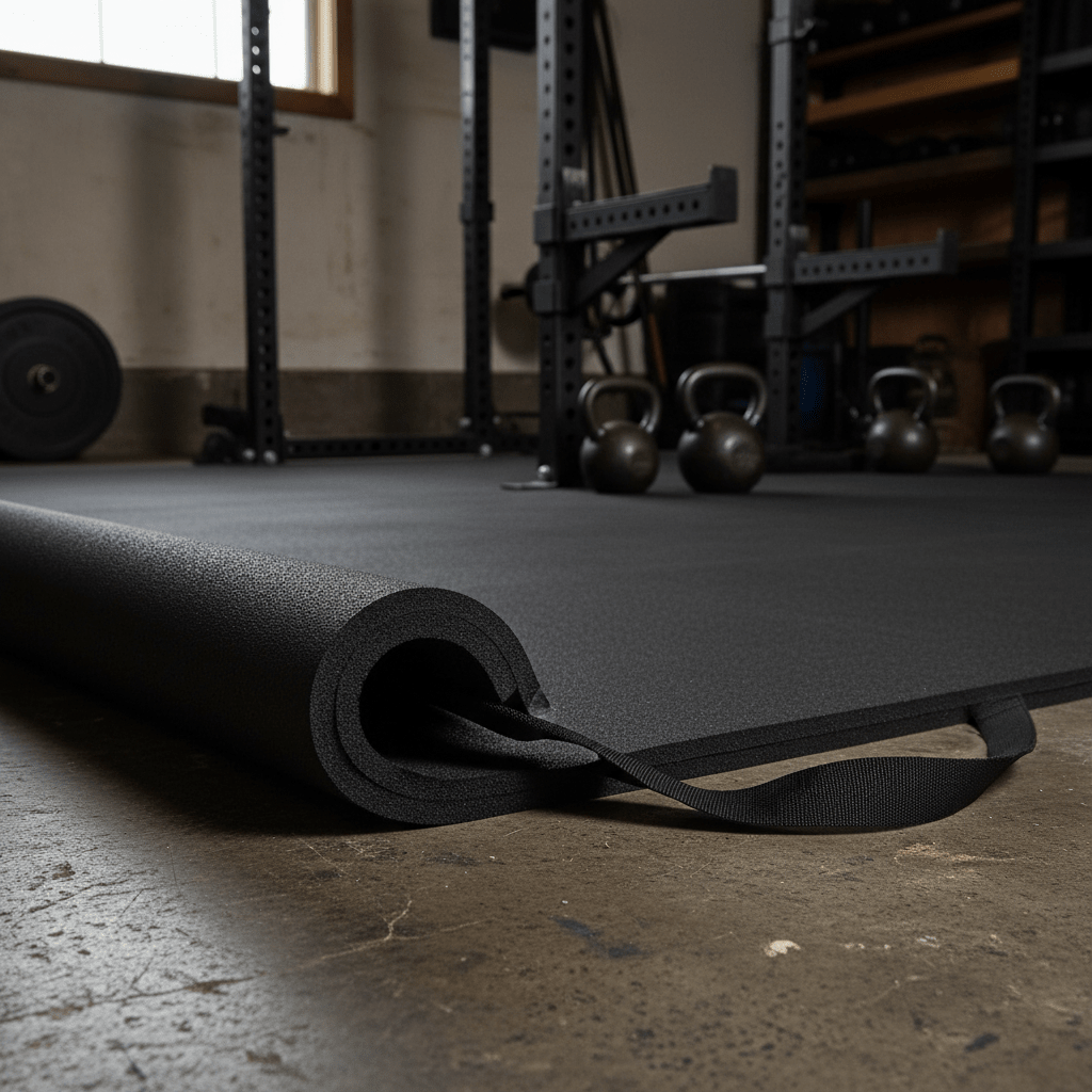 Premium XL Non - Slip Exercise Mat – 7mm Thick Home Gym Flooring (4x6, 6x8, 6x12 FT) - Exercise Equipment with 4x6 ft | Sold by Uncle Wiener's Wholesale