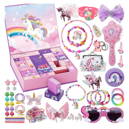 Pretend Play Makeup Kit for Girls – 142PCS Dress Up Set | YS17637005 - with | Sold by Uncle Wiener's Wholesale