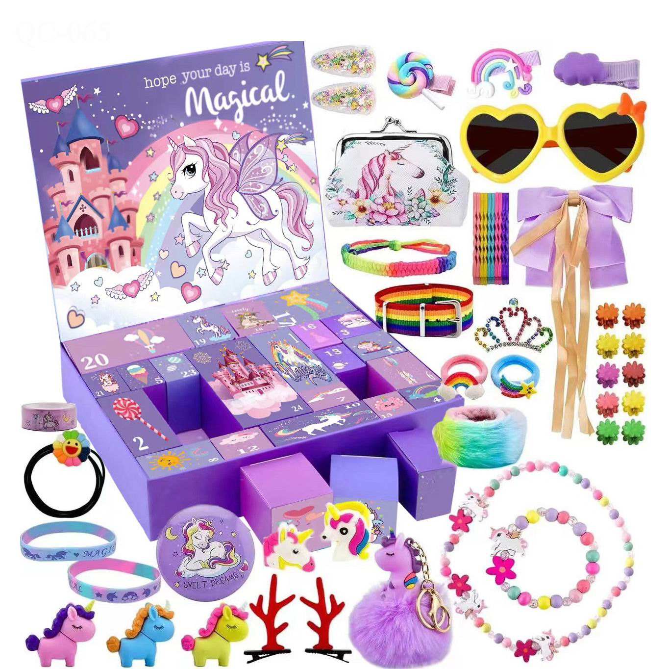 Pretend Play Makeup Kit for Girls – 142PCS Dress Up Set | YS17637005 - with | Sold by Uncle Wiener's Wholesale