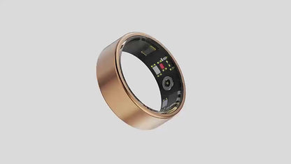 Smart Ring Compatible with Android & iOS IP68 Waterproof Fitness Tracker LGHOR99