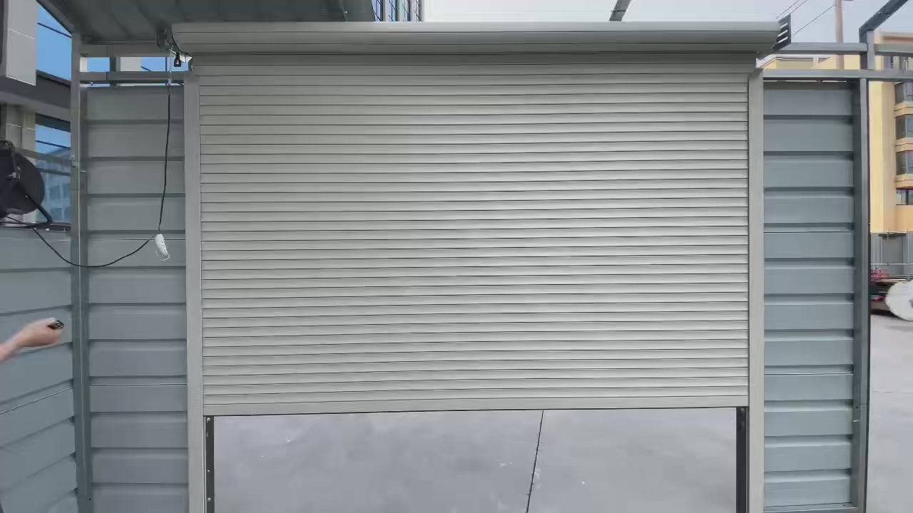 21x19, 23x22 & 25x33 Metal Storage Buildings – All-Steel Garages with Electric Roll-Up Doors, 16-Gauge Frames & Weatherproof Design