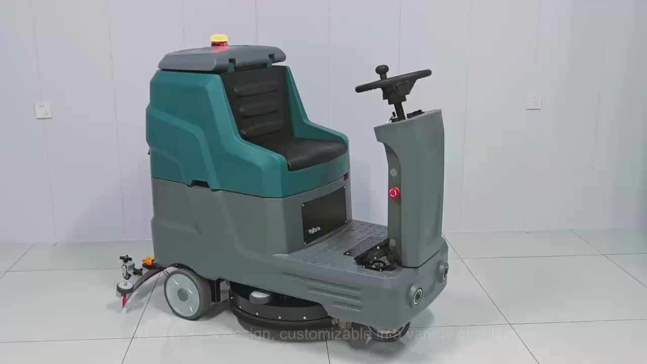 Electric Ride-On Floor Scrubber Cleaner – 40