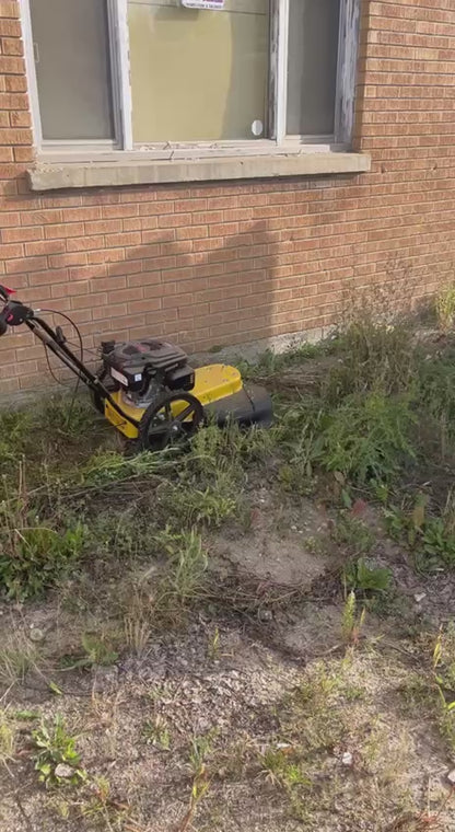 New Walk-Behind Wheeled String Trimmer – Heavy-Duty Grass & Weed Cutter 814541