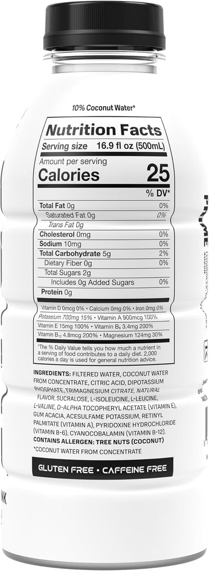 PRIME Meta Moon Hydration Drink 500mL 12 Pack Electrolyte Sports Drink - with | Sold by Uncle Wiener's Wholesale
