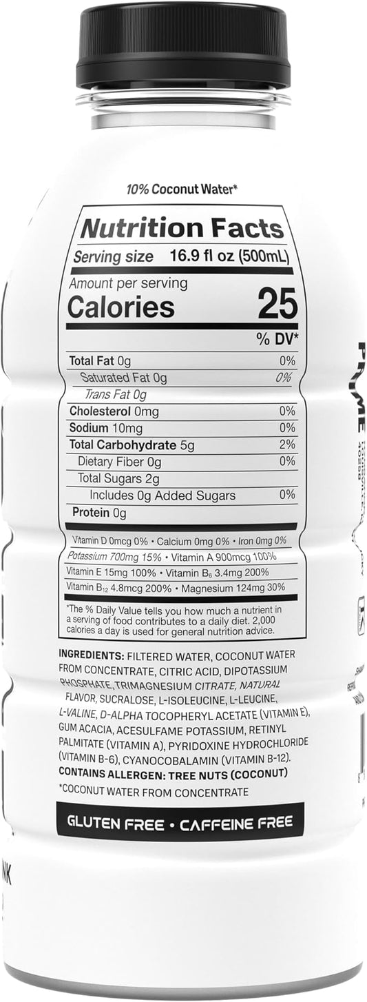 PRIME Meta Moon Hydration Drink 500mL 12 Pack Electrolyte Sports Drink - with | Sold by Uncle Wiener's Wholesale