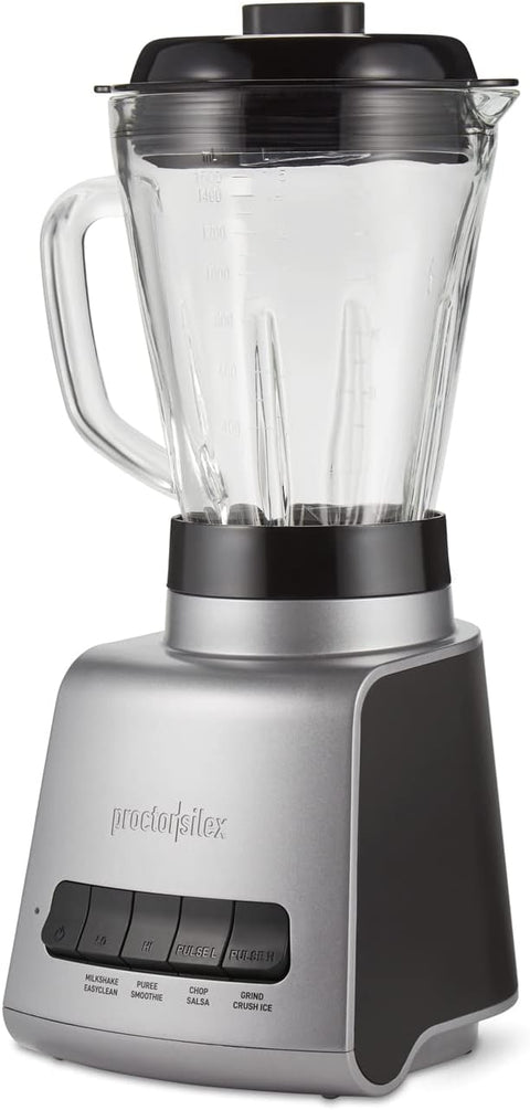 Proctor - Silex Blender, 950 Watts of Peak Power, 52 oz. Capacity, Black & Silver, 53560 - with | Sold by Uncle Wiener's Wholesale