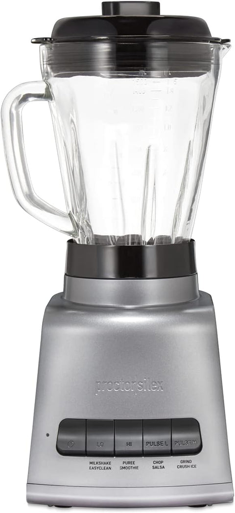 Proctor - Silex Blender, 950 Watts of Peak Power, 52 oz. Capacity, Black & Silver, 53560 - with | Sold by Uncle Wiener's Wholesale