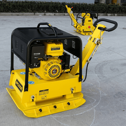 Professional 864 mm x 660 mm (34" x 26") Hydraulic Reversible Plate Compactor – HPC330 Series - General Equipment with ELECTRIC START & BATTERY | Sold by Uncle Wiener's Wholesale