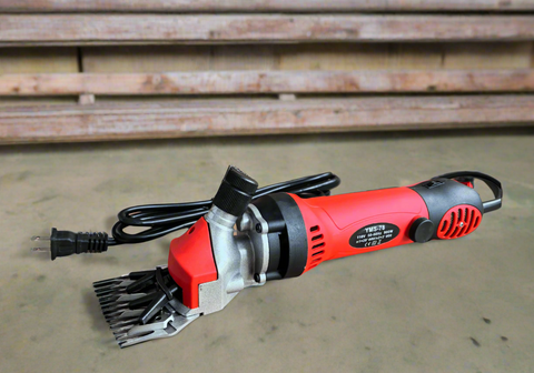 900W Electric Sheep & Animal Trimmer – Red – Model S1201 – Heavy-Duty Livestock Grooming Tool