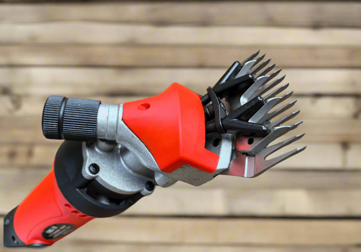 900W Electric Sheep & Animal Trimmer – Red – Model S1201 – Heavy-Duty Livestock Grooming Tool