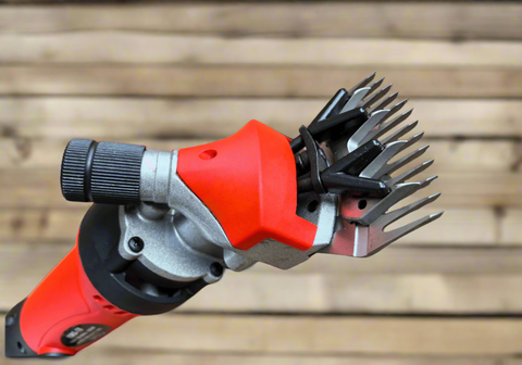 900W Electric Sheep & Animal Trimmer – Red – Model S1201 – Heavy-Duty Livestock Grooming Tool