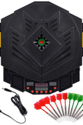 Professional Electronic Dartboard with Cabinet & 12 Darts – LED Display S3015 - with | Sold by Uncle Wiener's Wholesale