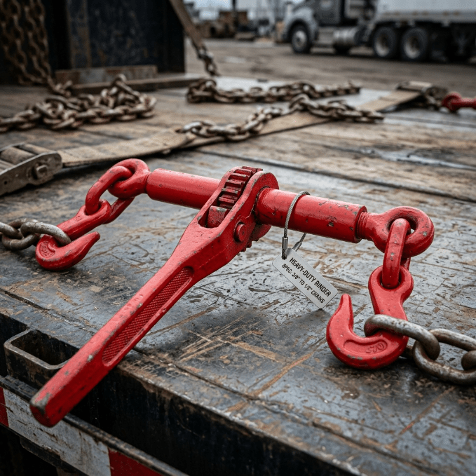 Professional Heavy - Duty Ratchet Chain Binders – 7.9 mm to 15.9 mm (5/16" to 5/8") Series - Chains & Rigging with 3/8″To 1/2″ | Sold by Uncle Wiener's Wholesale