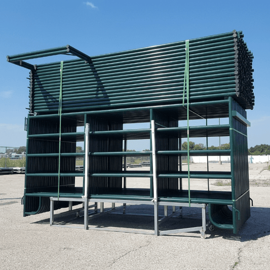 Professional Heavy - Duty Steel Corral Panels – 2.9 m & 3.66 m Livestock Fencing - Fencing with 5FT x 9.5FT CORRAL PANEL | Sold by Uncle Wiener's Wholesale