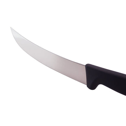 Professional Meat Cutting Knives Stainless Steel Boning and Slicing Set (6" & 10" Options) - with 6 Inch Curved Boning Knife | Sold by Uncle Wiener's Wholesale
