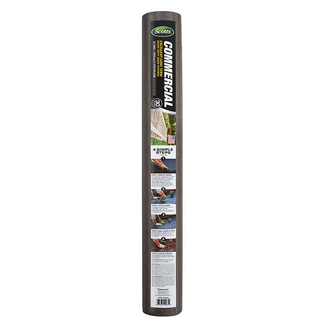 Professional Weed Barrier Landscape Fabric Rolls for Gardens, Mulch Beds & Pathways - with 4 ft × 150 ft / 1.2 m × 45.7 m | Sold by Uncle Wiener's Wholesale
