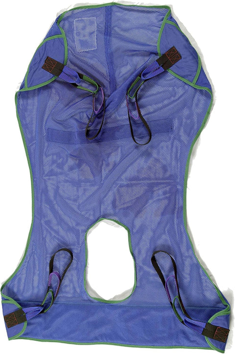 ProHeal Universal Full Body Mesh Lift Sling with Commode Opening, Large,Polyester Slings for Patient Lifts - Compatible with Hoyer, Invacare, McKesson, Drive, Lumex, Joerns - with | Sold by Uncle Wiener's Wholesale
