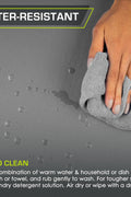 ProSource Tri - Fold Folding Thick Exercise Mat 15cm x 5 cm (6’x2’) with Carrying Handles for MMA, Gymnastics, Stretching, Core Workouts, (3 color option) - with Grey | Sold by Uncle Wiener's Wholesale