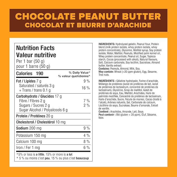 Pure Protein Chocolate Peanut Butter High Protein Bars Gluten Free Low Sugar 6 Pack - Snack with | Sold by Uncle Wiener's Wholesale
