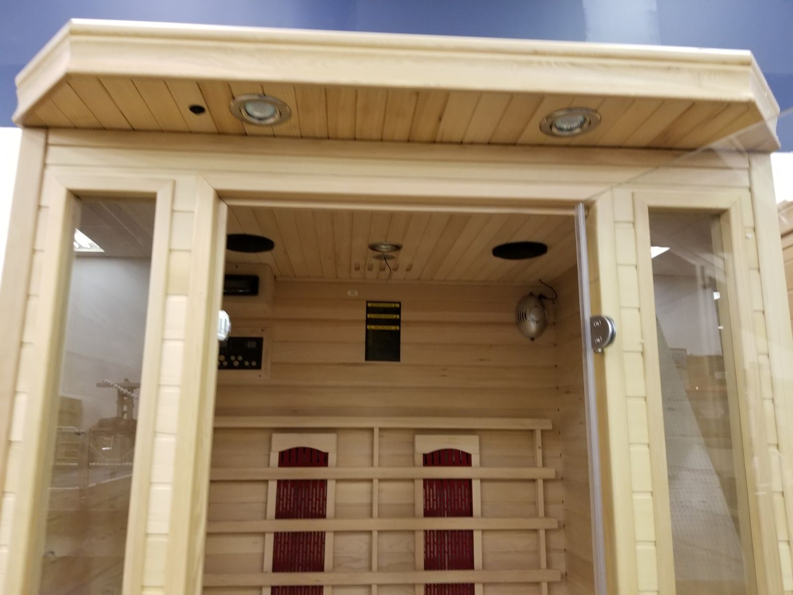 PURE STEAM & BATH™ Hemlock Infrared Saunas – 2, 3 & 4 Person Models - with HEATER SEKC2 | Sold by Uncle Wiener's Wholesale