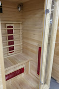 PURE STEAM & BATH™ Hemlock Infrared Saunas – 2, 3 & 4 Person Models - with HEATER SEKC2 | Sold by Uncle Wiener's Wholesale