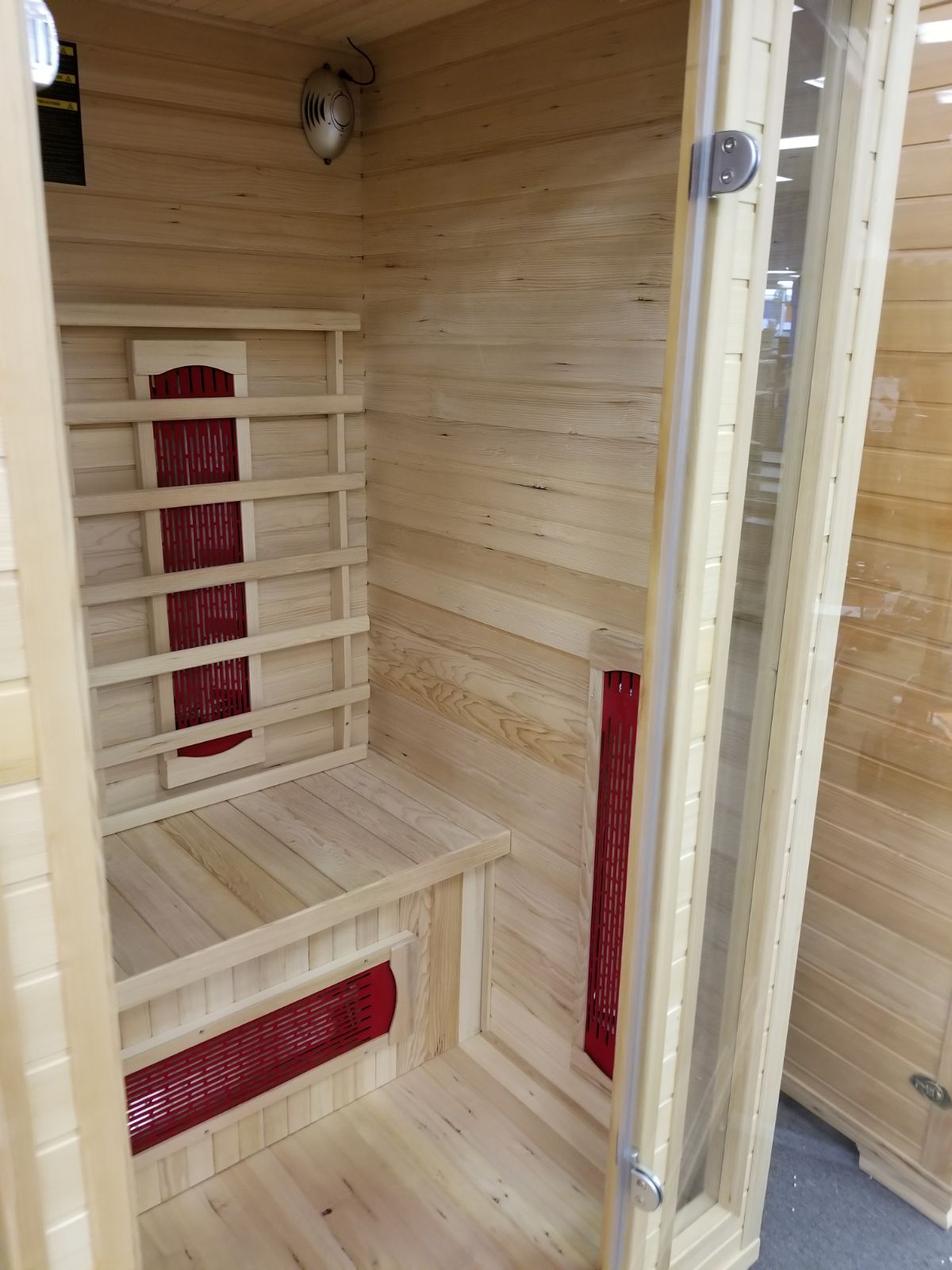 PURE STEAM & BATH™ Hemlock Infrared Saunas – 2, 3 & 4 Person Models - with HEATER SEKC2 | Sold by Uncle Wiener's Wholesale