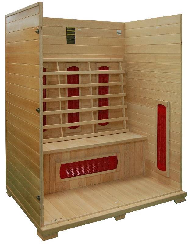 PURE STEAM & BATH™ Hemlock Infrared Saunas – 2, 3 & 4 Person Models - with CERAMIC SEKCK3 | Sold by Uncle Wiener's Wholesale