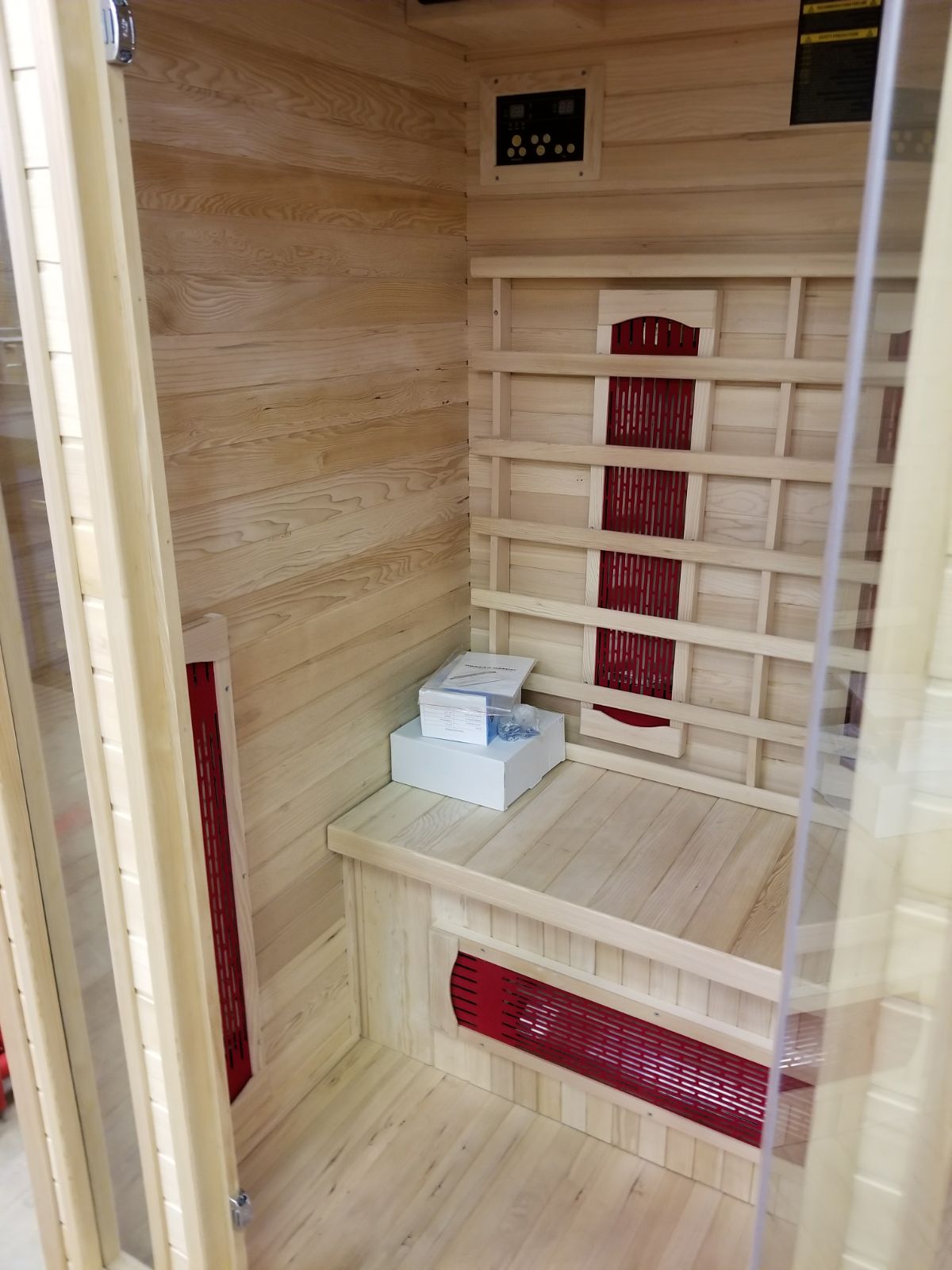 PURE STEAM & BATH™ Hemlock Infrared Saunas – 2, 3 & 4 Person Models - with HEATER SEKC2 | Sold by Uncle Wiener's Wholesale