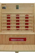 PURE STEAM & BATH™ Hemlock Infrared Saunas – 2, 3 & 4 Person Models - with CERAMIC SEKCK3 | Sold by Uncle Wiener's Wholesale