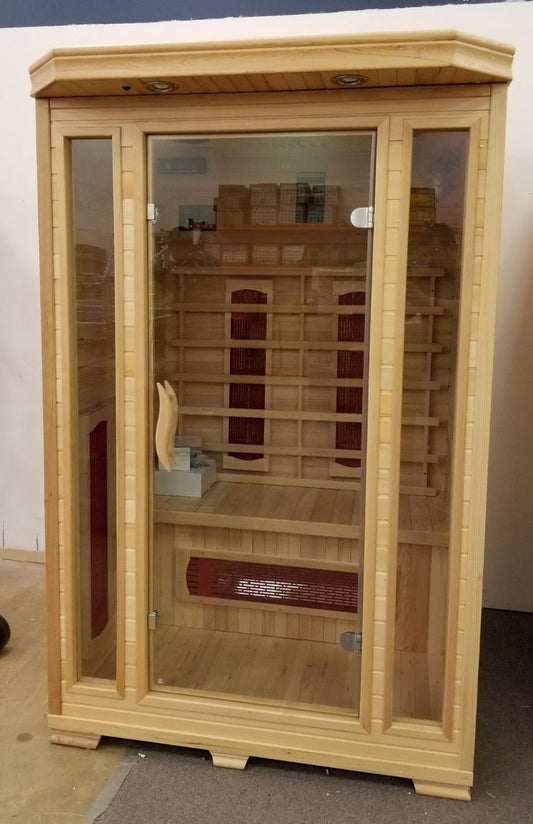 PURE STEAM & BATH™ Hemlock Infrared Saunas – 2, 3 & 4 Person Models - with HEATER SEKC2 | Sold by Uncle Wiener's Wholesale