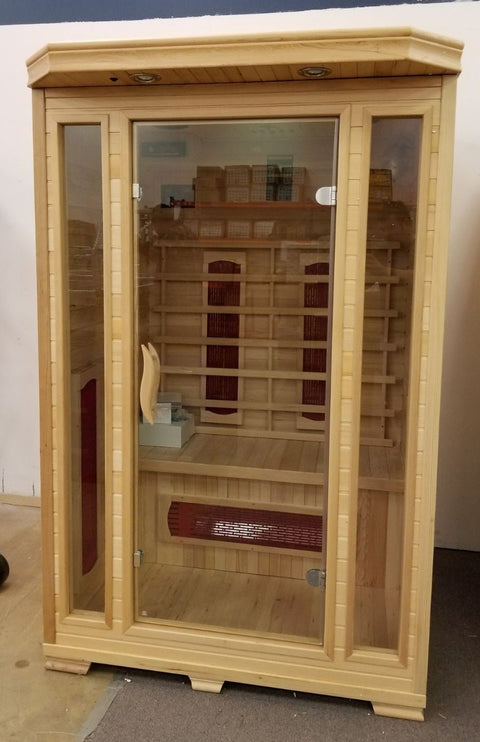 PURE STEAM & BATH™ Hemlock Infrared Saunas – 2, 3 & 4 Person Models - with HEATER SEKC2 | Sold by Uncle Wiener's Wholesale