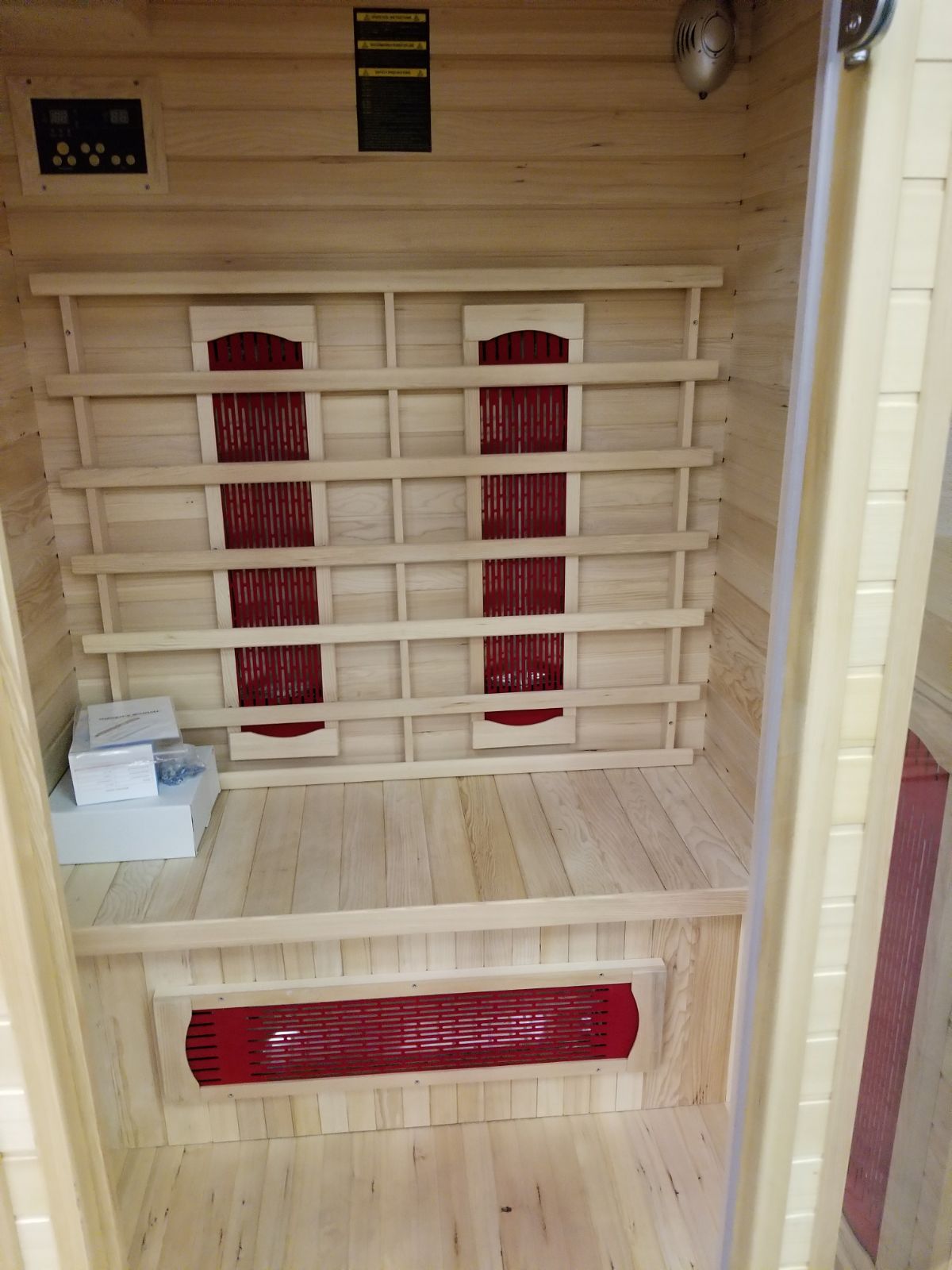 PURE STEAM & BATH™ Hemlock Infrared Saunas – 2, 3 & 4 Person Models - with HEATER SEKC2 | Sold by Uncle Wiener's Wholesale