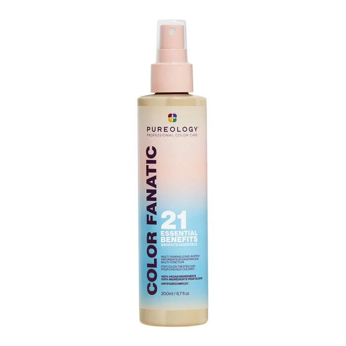 Pureology Color Fanatic Multi - Tasking Leave - In Spray Heat Protectant Detangler for Color - Treated Hair - with | Sold by Uncle Wiener's Wholesale