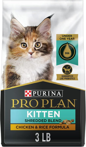 Purina ONE +Plus Healthy Kitten Dry Cat Food – Chicken Formula, 1.8 kg Bag
