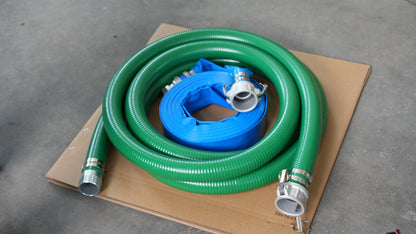 PVC Discharge & Suction Hose Kit – 2" & 3" Complete Pump Hose Sets - with 3" PVC | Sold by Uncle Wiener's Wholesale