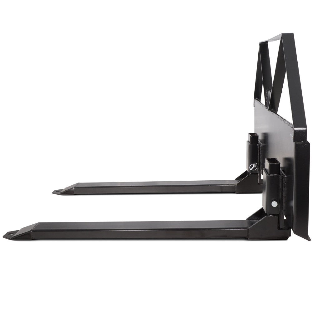 Quick Attach Skid Steer Pallet Fork Attachment – 2,600 lb Capacity – Universal Mount – Heavy - Duty Forklift Frame - with | Sold by Uncle Wiener's Wholesale