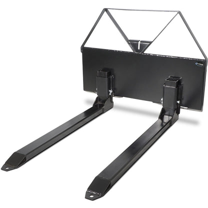 Quick Attach Skid Steer Pallet Fork Attachment – 2,600 lb Capacity – Universal Mount – Heavy - Duty Forklift Frame - with | Sold by Uncle Wiener's Wholesale