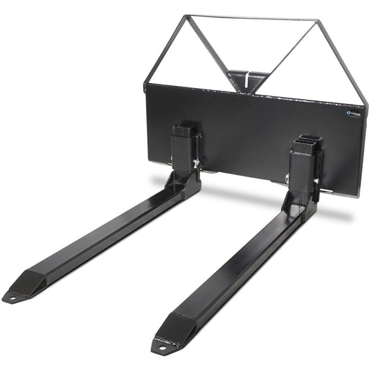 Quick Attach Skid Steer Pallet Fork Attachment – 2,600 lb Capacity – Universal Mount – Heavy - Duty Forklift Frame - with | Sold by Uncle Wiener's Wholesale