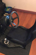 Racing Simulator Seat Black GY013 – Foldable Adjustable Gaming Chair for PC & Consoles - with | Sold by Uncle Wiener's Wholesale
