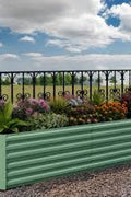 Raised Metal Garden Bed | Heavy - Duty Galvanized Planter Box for Vegetables & Herbs - with 6 FT X 3 FT X 1 FT | Sold by Uncle Wiener's Wholesale