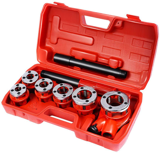 Ratcheting Pipe Threading Tool Kit with Dies & Cutter – WT01Z5534 - with | Sold by Uncle Wiener's Wholesale