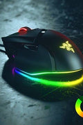 Razer Basilisk V3 Ergonomic Wired Gaming Mouse - with <B>Dimensions (Overall):</B> 1.67 Inches (H) x 2.96 Inches (W) x 5.12 Inches (D) | Sold by Uncle Wiener's Wholesale