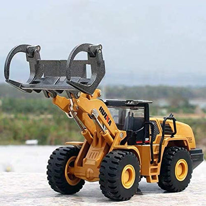 RC & Diecast Construction Vehicle Collection – Excavators, Bulldozers, Forklifts, Crane Trucks & Loaders - with 1:50 Diecast Timber Grab Wheel Loader Construction Toy | Sold by Uncle Wiener's Wholesale