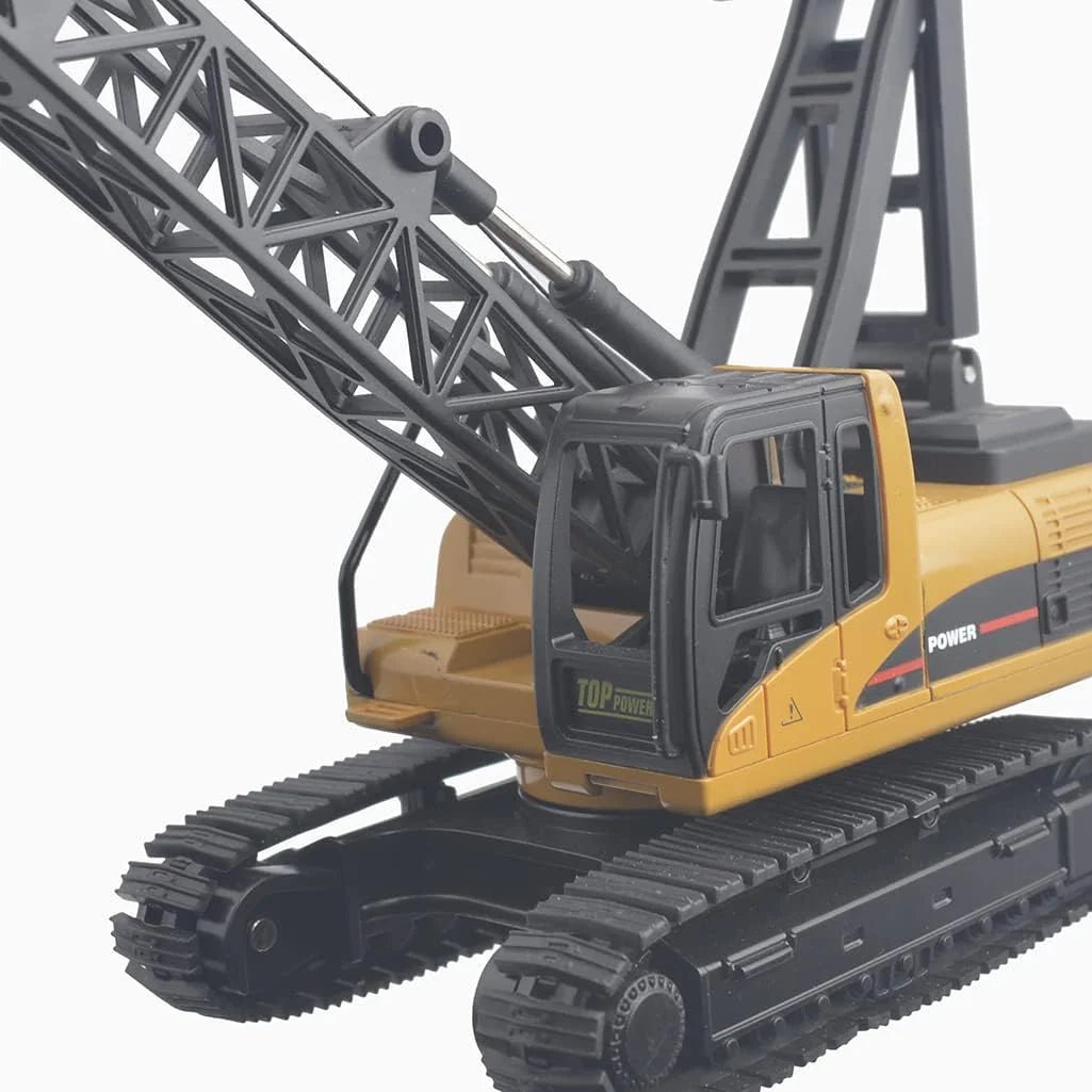 RC & Diecast Construction Vehicle Collection – Excavators, Bulldozers, Forklifts, Crane Trucks & Loaders - with 1:50 Diecast Timber Grab Wheel Loader Construction Toy | Sold by Uncle Wiener's Wholesale