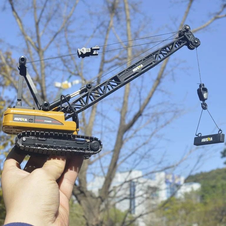 RC & Diecast Construction Vehicle Collection – Excavators, Bulldozers, Forklifts, Crane Trucks & Loaders - with 1:50 Diecast Timber Grab Wheel Loader Construction Toy | Sold by Uncle Wiener's Wholesale